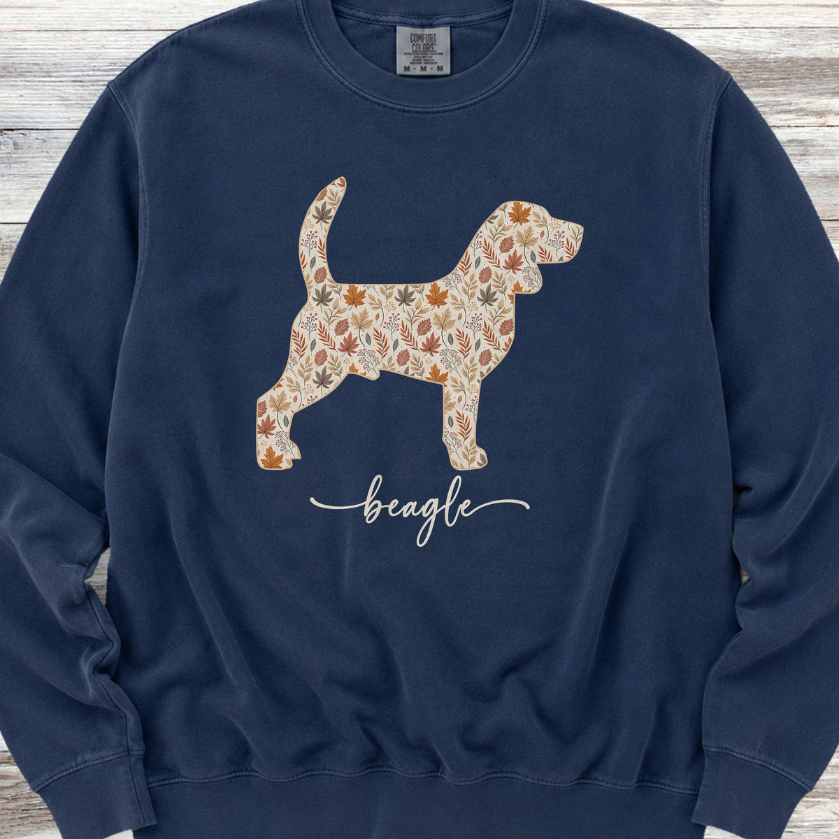 Beagle Fall Sweatshirt - True Navy