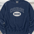 Corgi University Mom Sweatshirt - True Navy