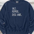 Salt Pepper Dog Hair Sweatshirt - True Navy