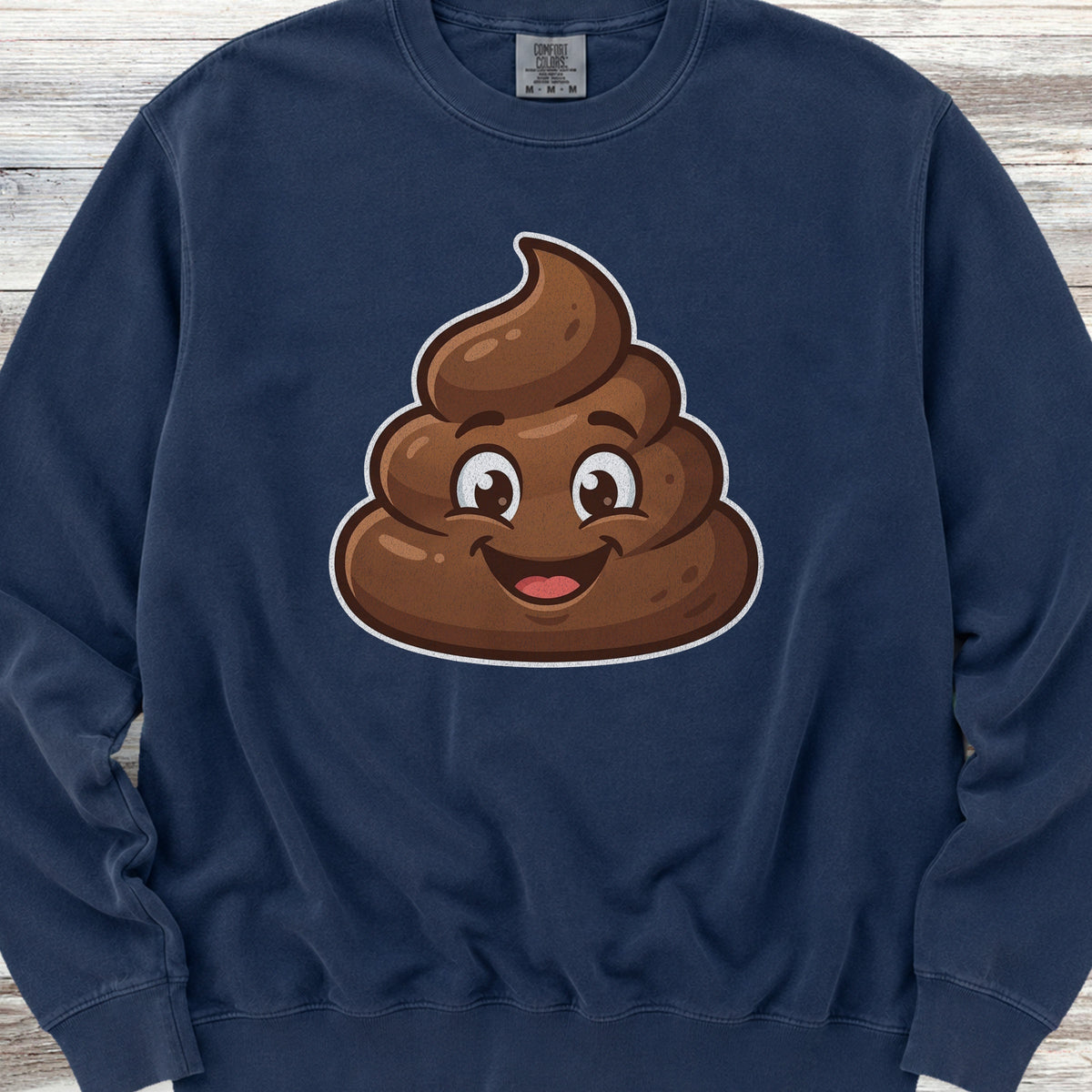 Dog Poop Sweatshirt - True Navy