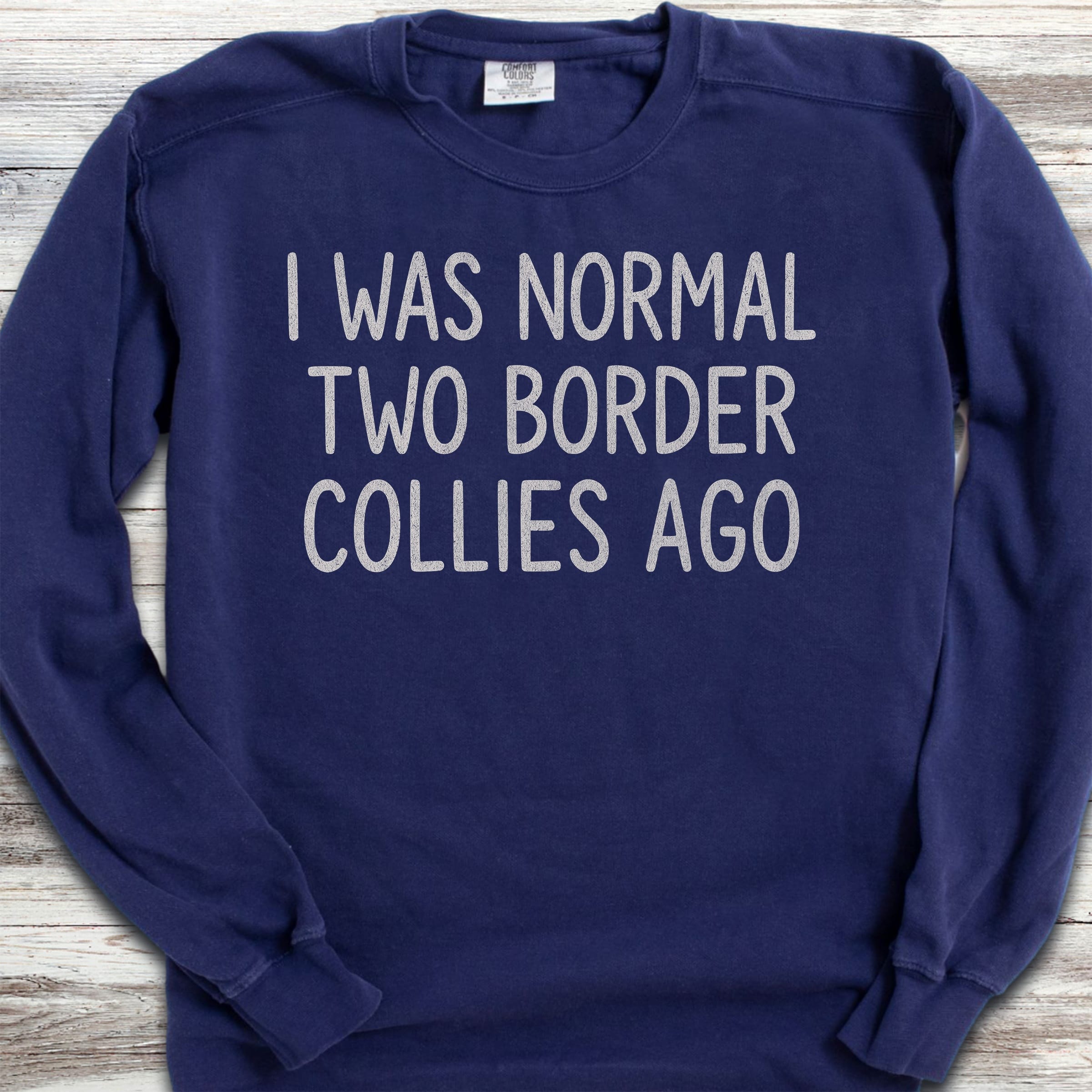 Border Collie Normal Sweatshirt - True Navy