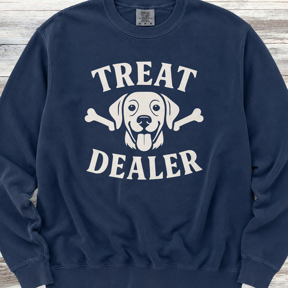 Treat Dealer Bones Sweatshirt - True Navy