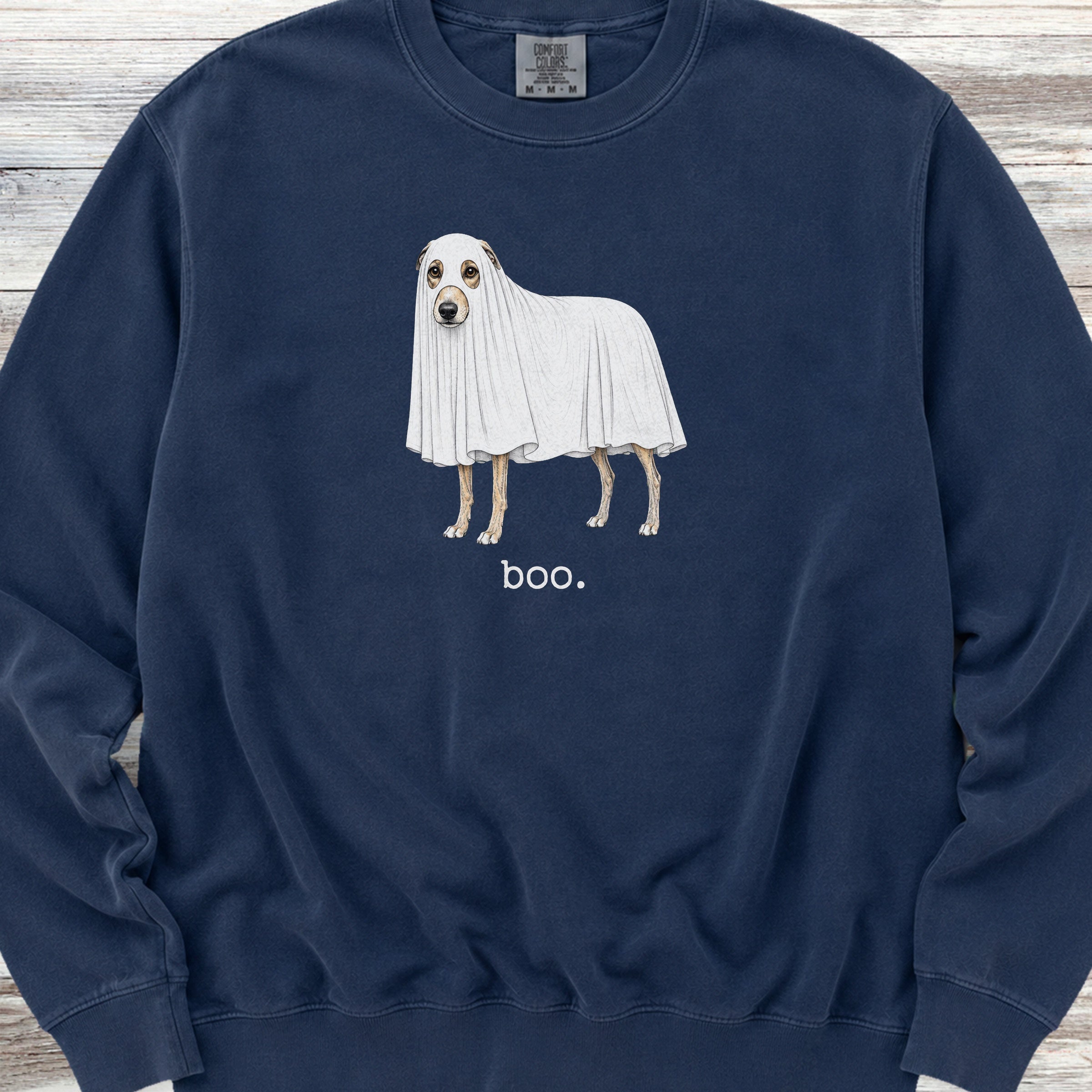 Whippet Boo Sweatshirt - True Navy