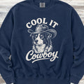 Border Collie Cool It Sweatshirt - True Navy