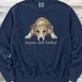 Whippet Nope Sweatshirt - True Navy