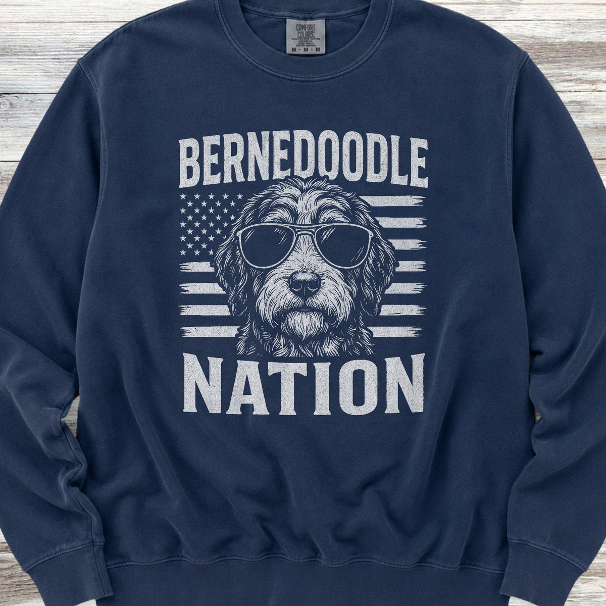 Bernedoodle Nation Sweatshirt - True Navy