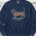 Basset Hound 250 Sweatshirt - True Navy