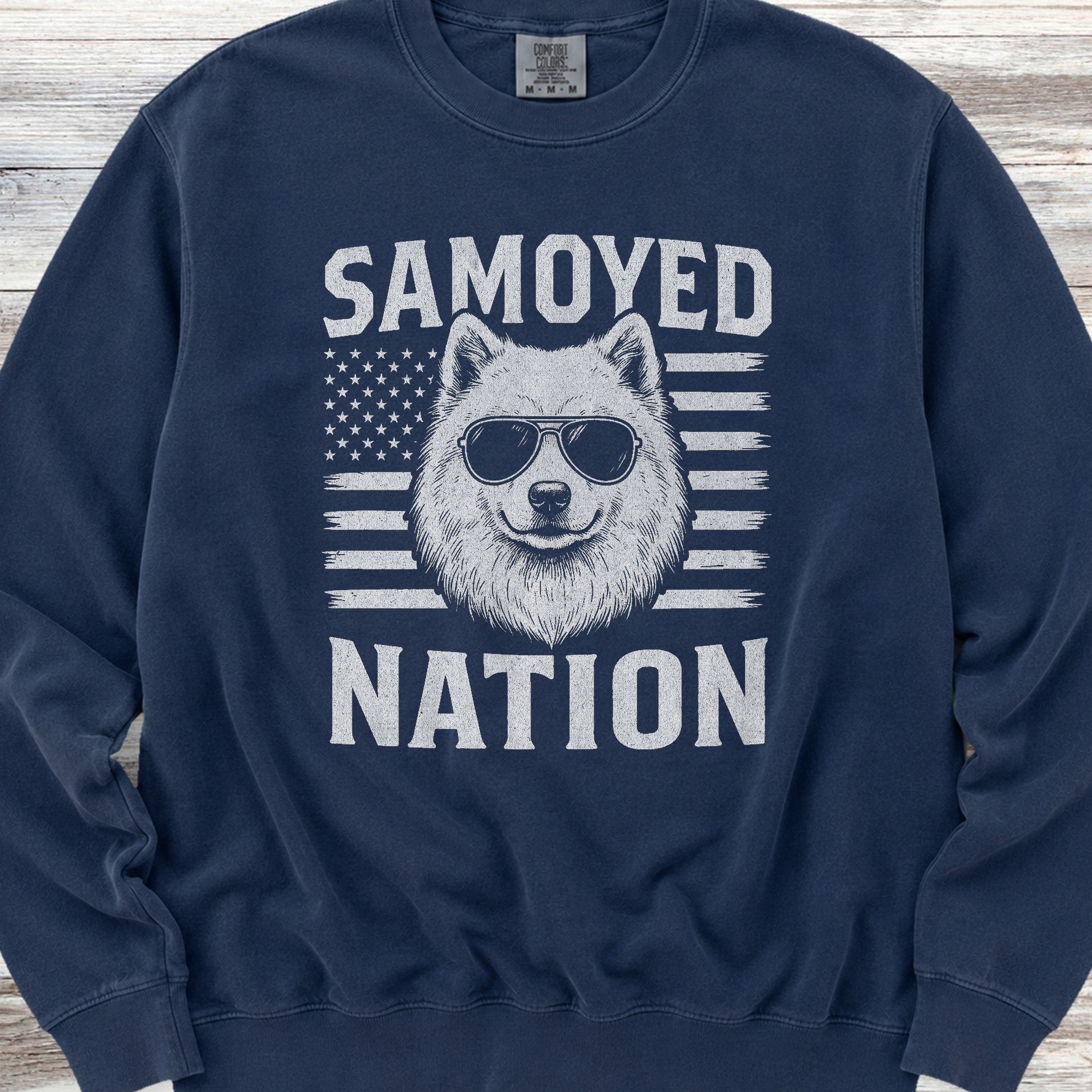 Samoyed Nation Sweatshirt - True Navy
