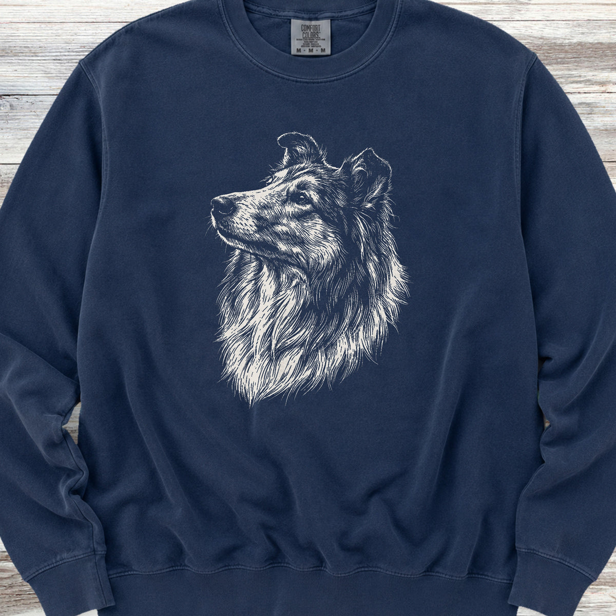 Rough Collie Loyalty Sweatshirt - True Navy