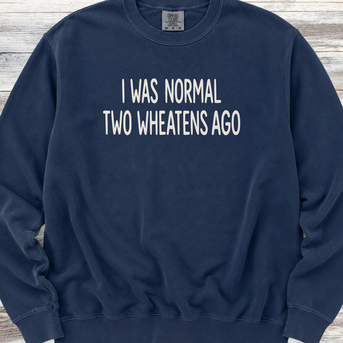 Wheaten Terrier Normal Sweatshirt - True Navy