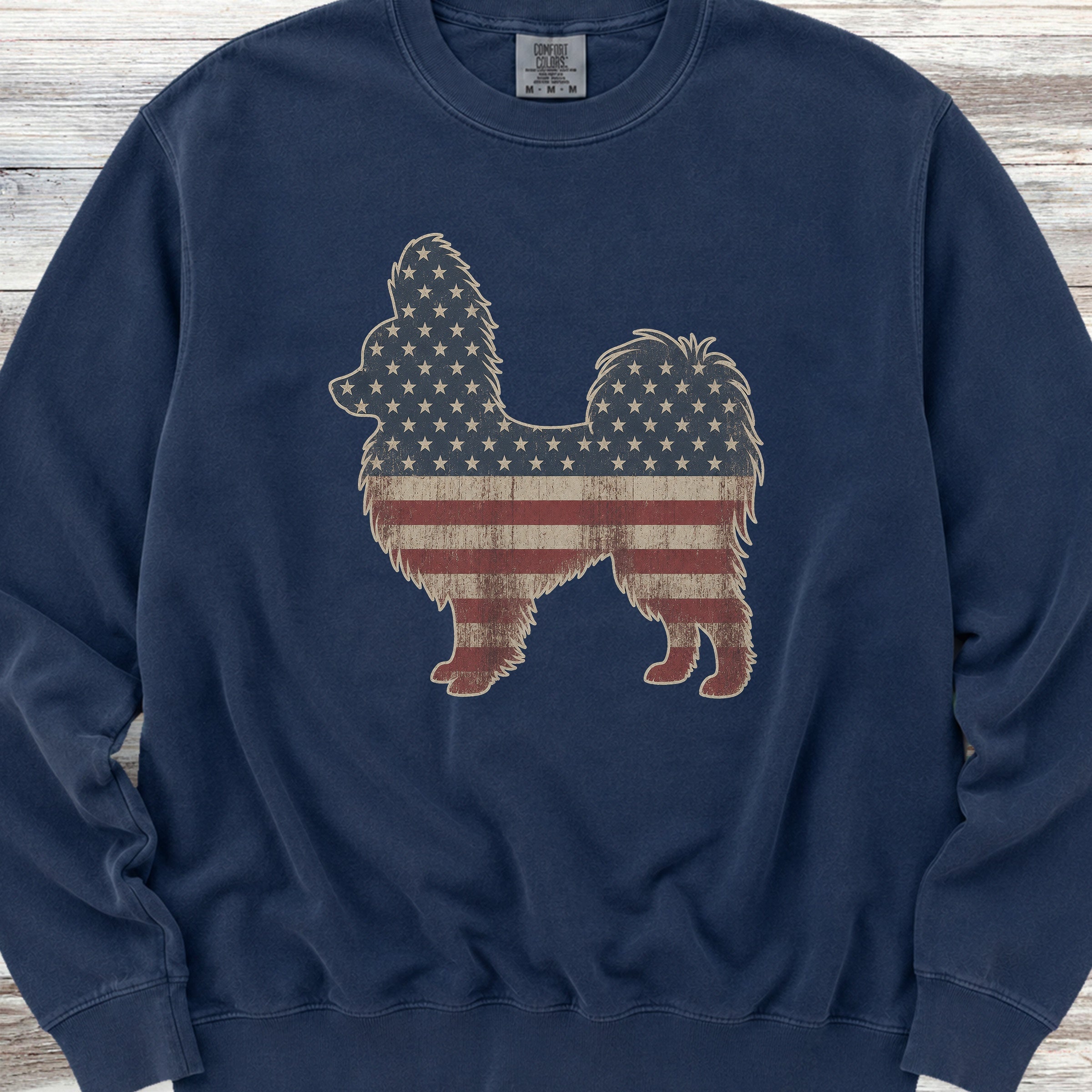 Papillon Vintage USA Sweatshirt - True Navy