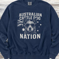 Australian Cattle Dog Australia Sweatshirt - True Navy