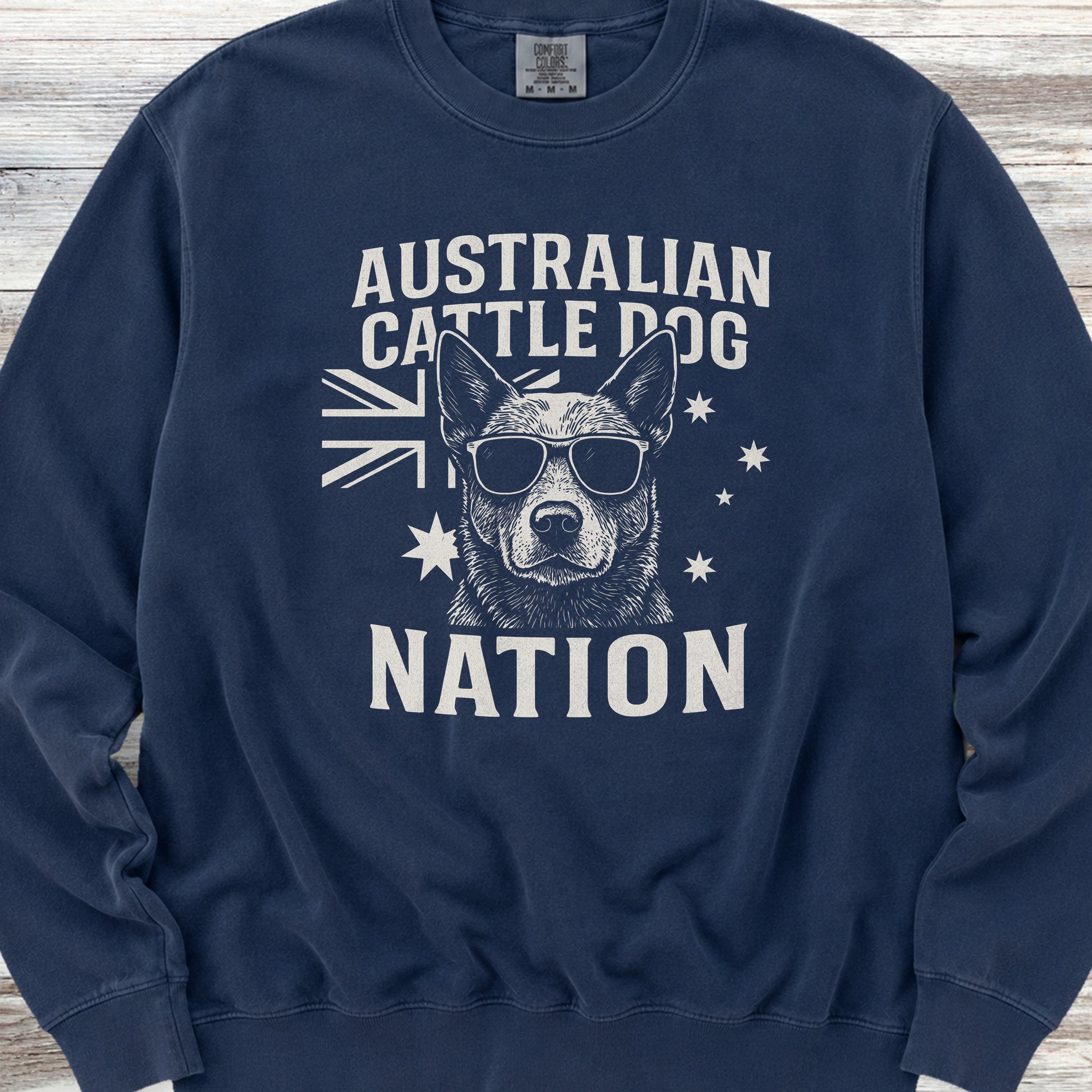 Australian Cattle Dog Australia Sweatshirt - True Navy