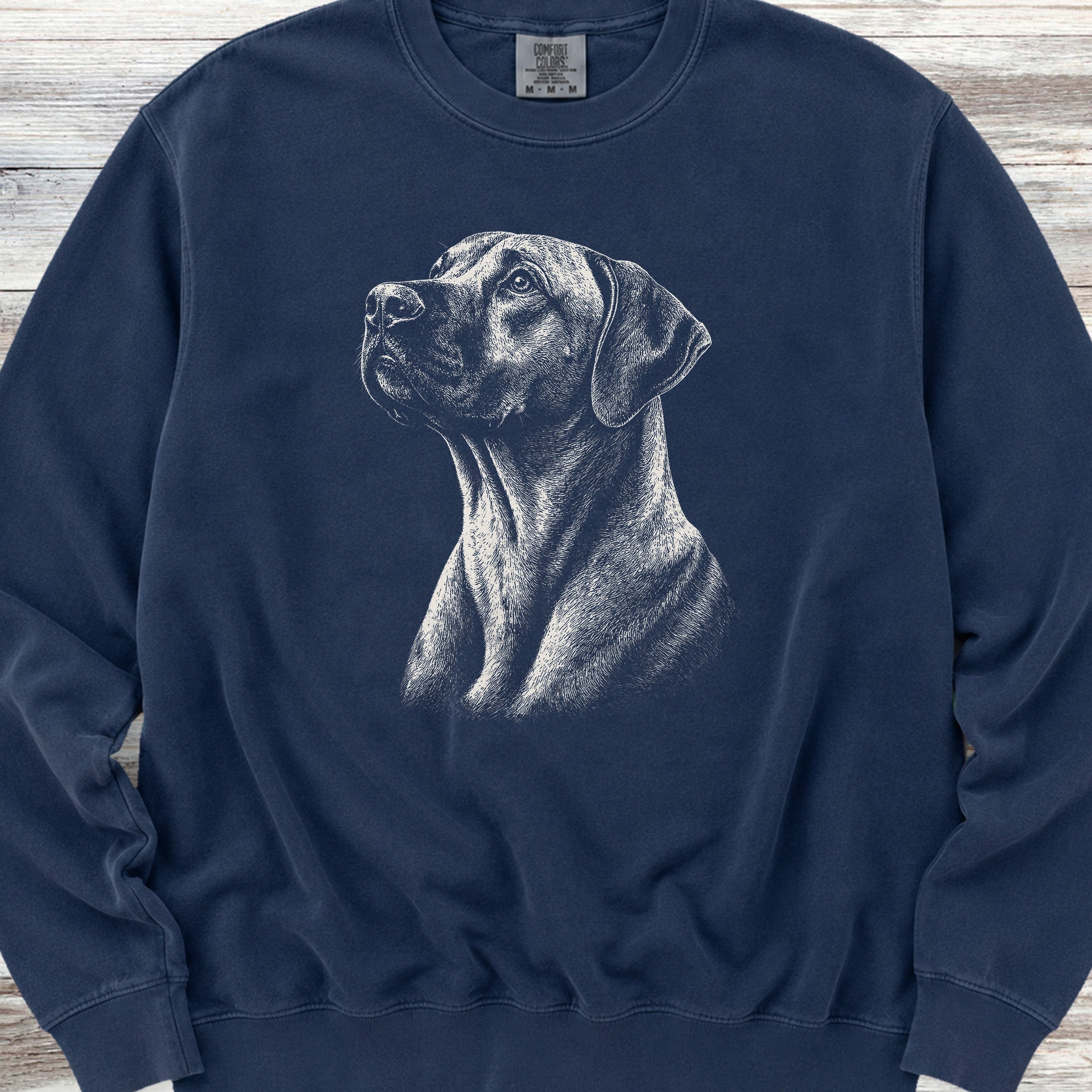 Rhodesian Ridgeback Loyalty Sweatshirt - True Navy