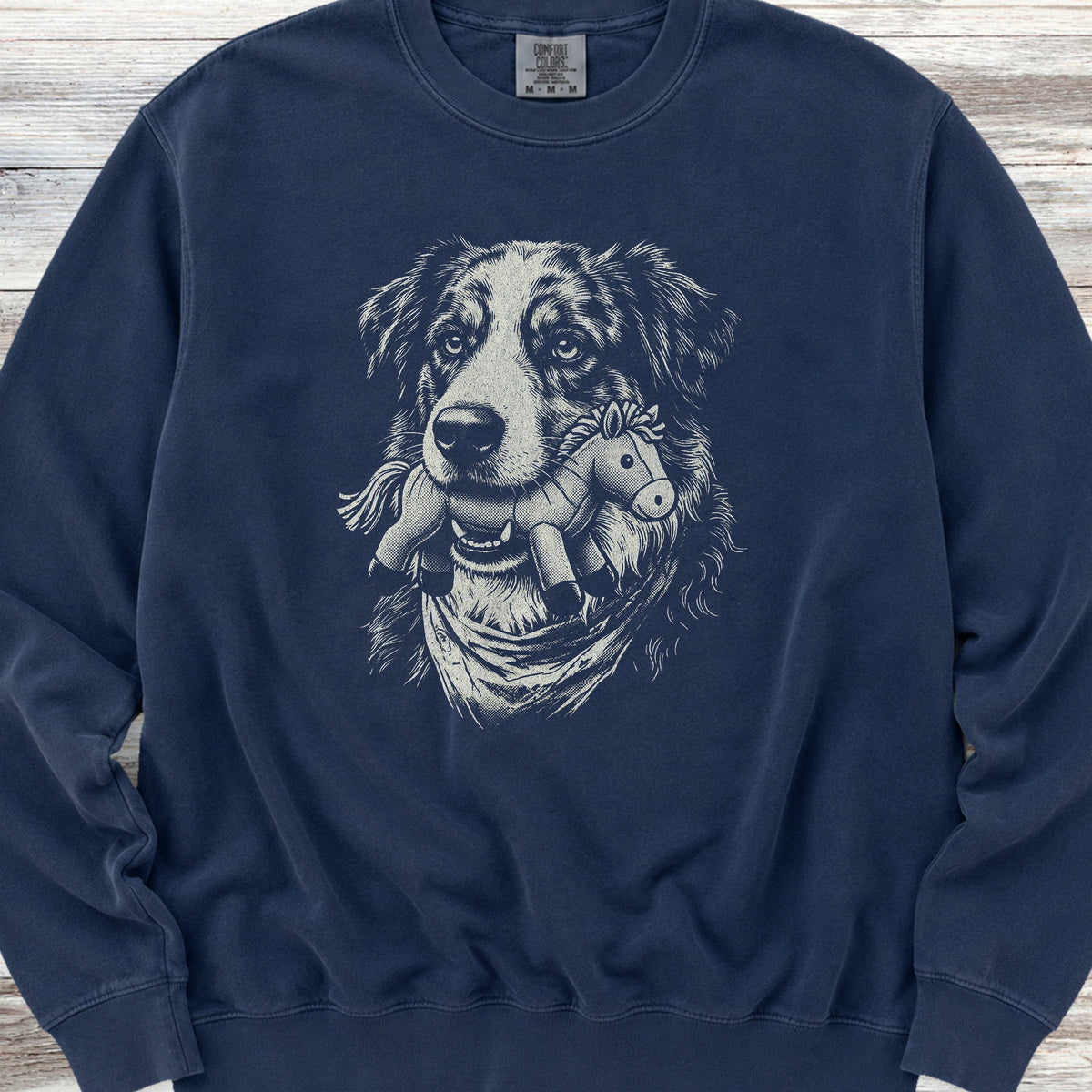 American Shepherd Favorite Toy Sweatshirt - True Navy