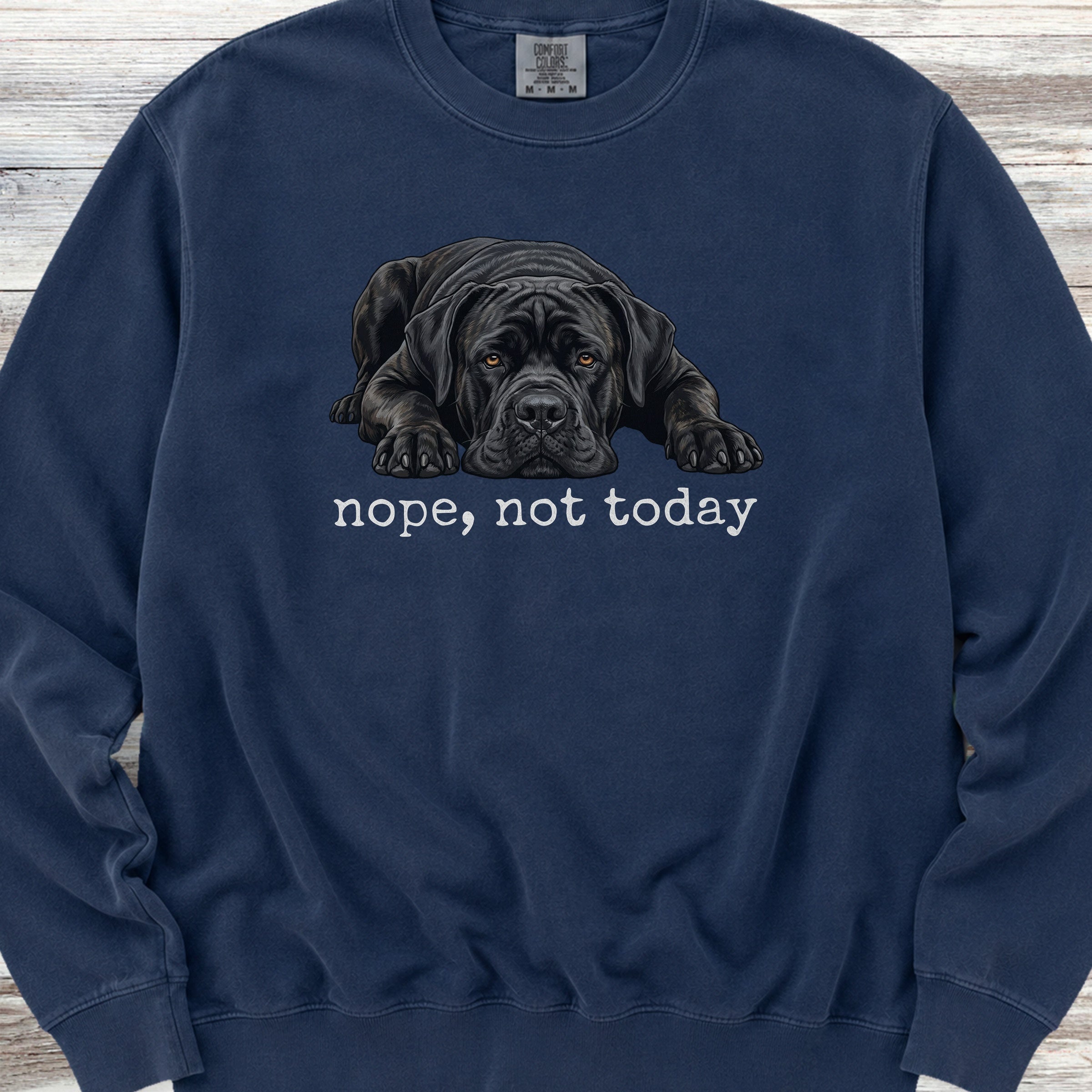 Cane Corso Nope Sweatshirt - True Navy