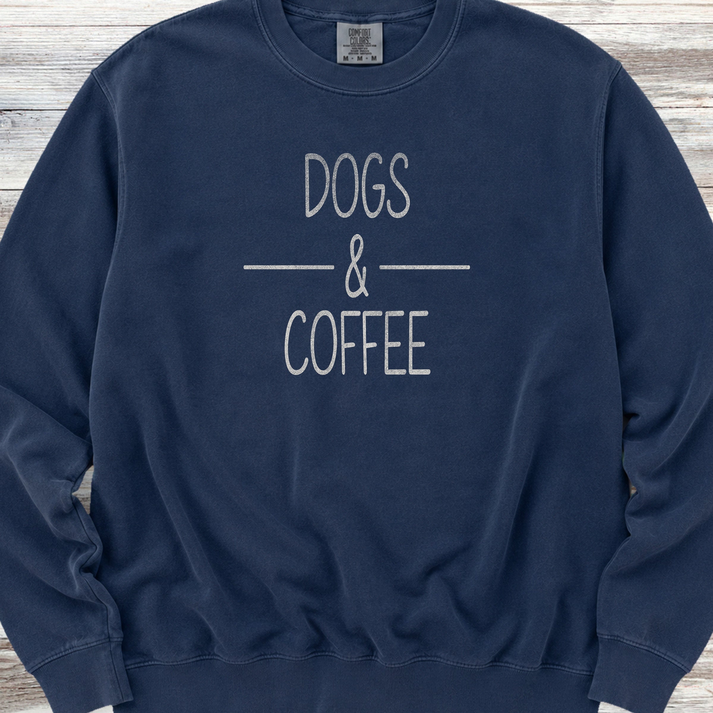 Dogs & Coffee Sweatshirt - True Navy