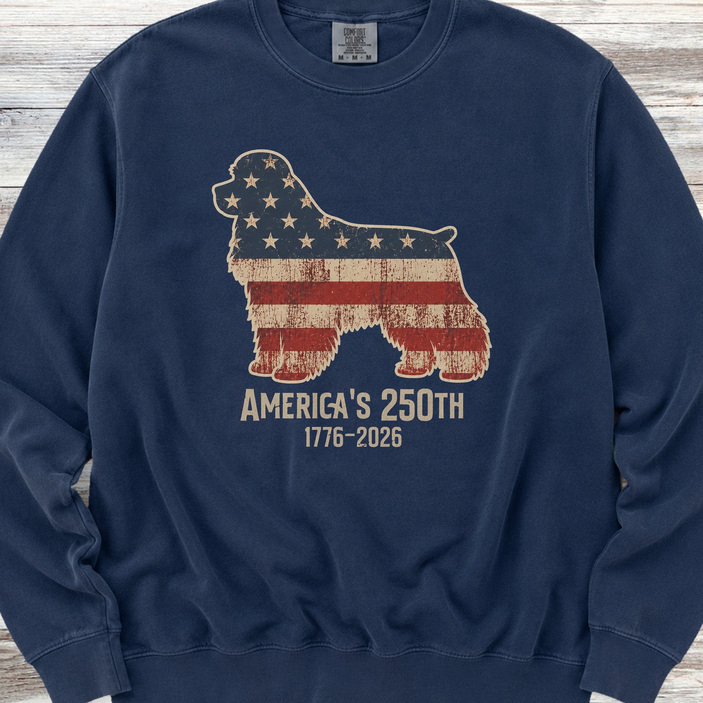 Cocker Spaniel 250 Sweatshirt - True Navy