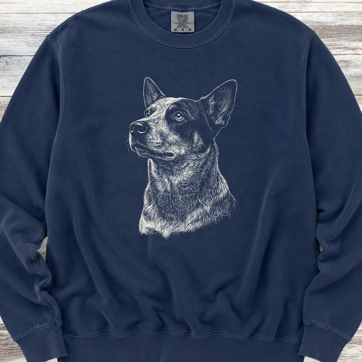 Australian Cattle Dog Loyalty Sweatshirt - True Navy