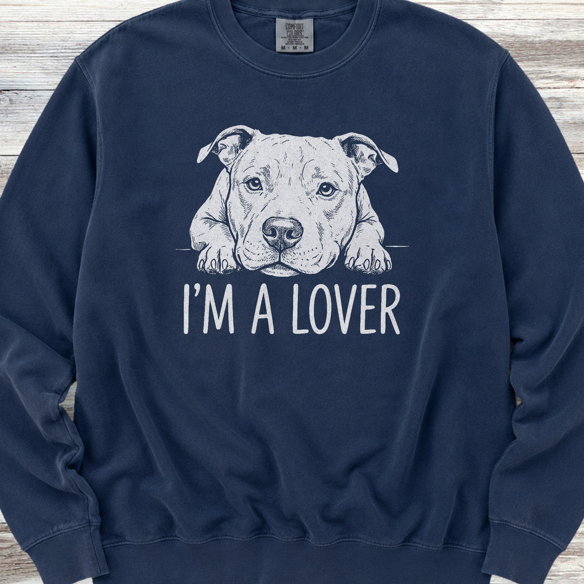 Pit Bull Lover Sweatshirt - True Navy