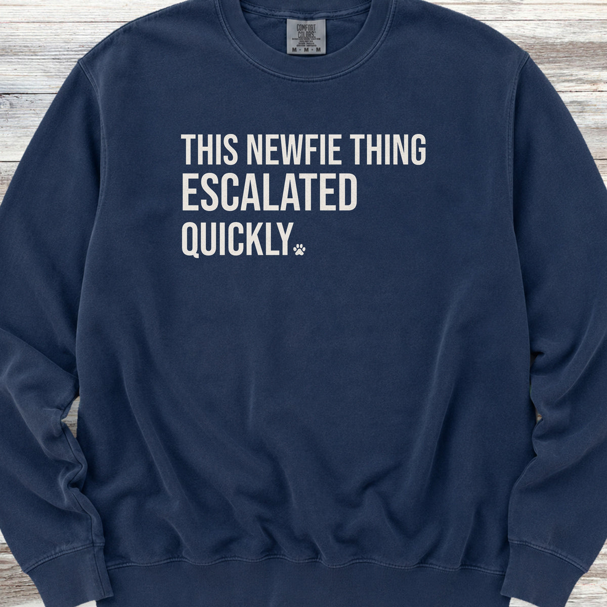 Newfoundland Escalated Sweatshirt - True Navy