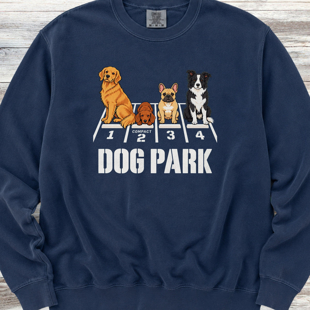 Dog Park Sweatshirt - True Navy