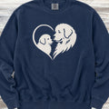 Newfoundland Heart Bond Sweatshirt - True Navy