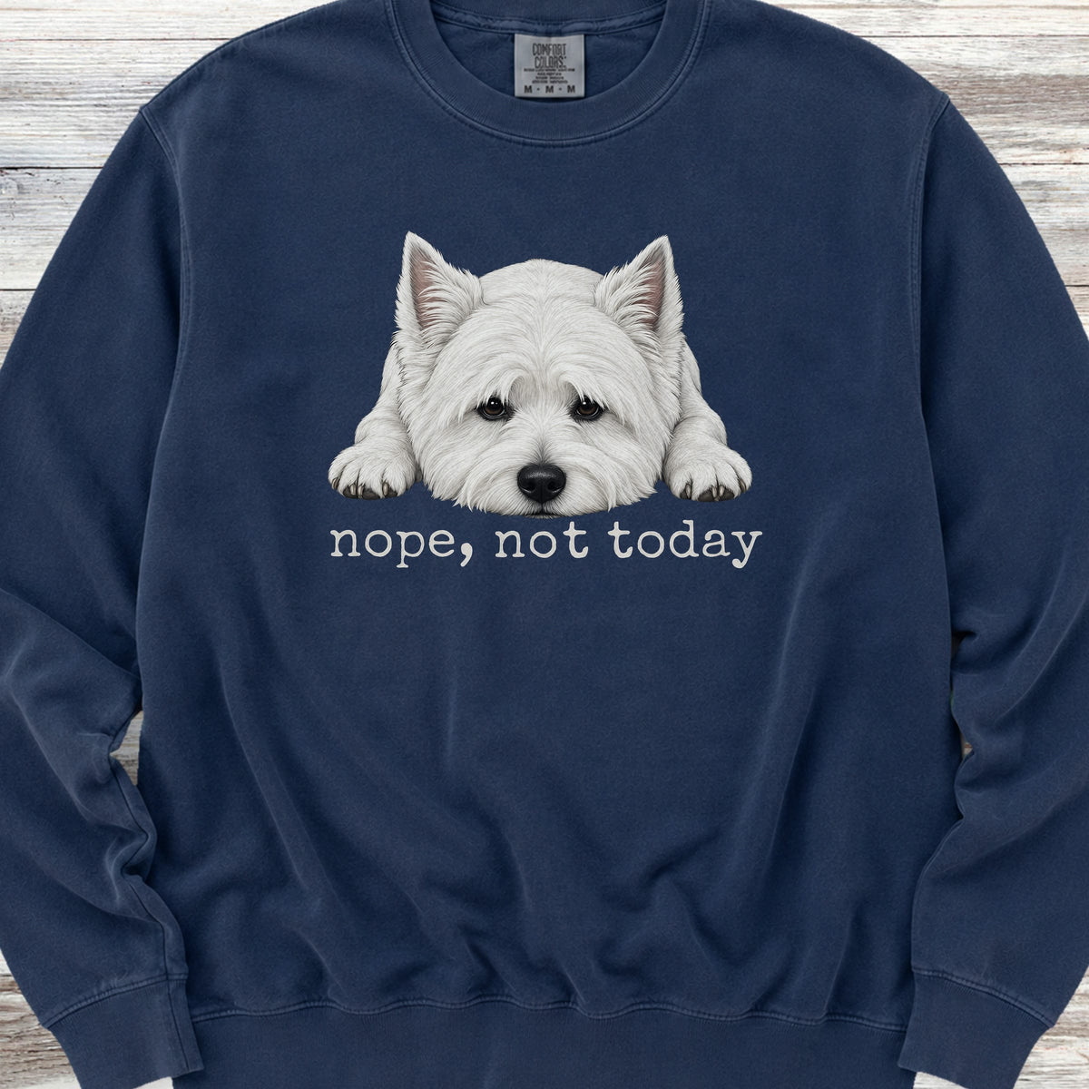 West Highland Nope Sweatshirt - True Navy