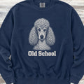 Poodle Light Old School Sweatshirt - True Navy