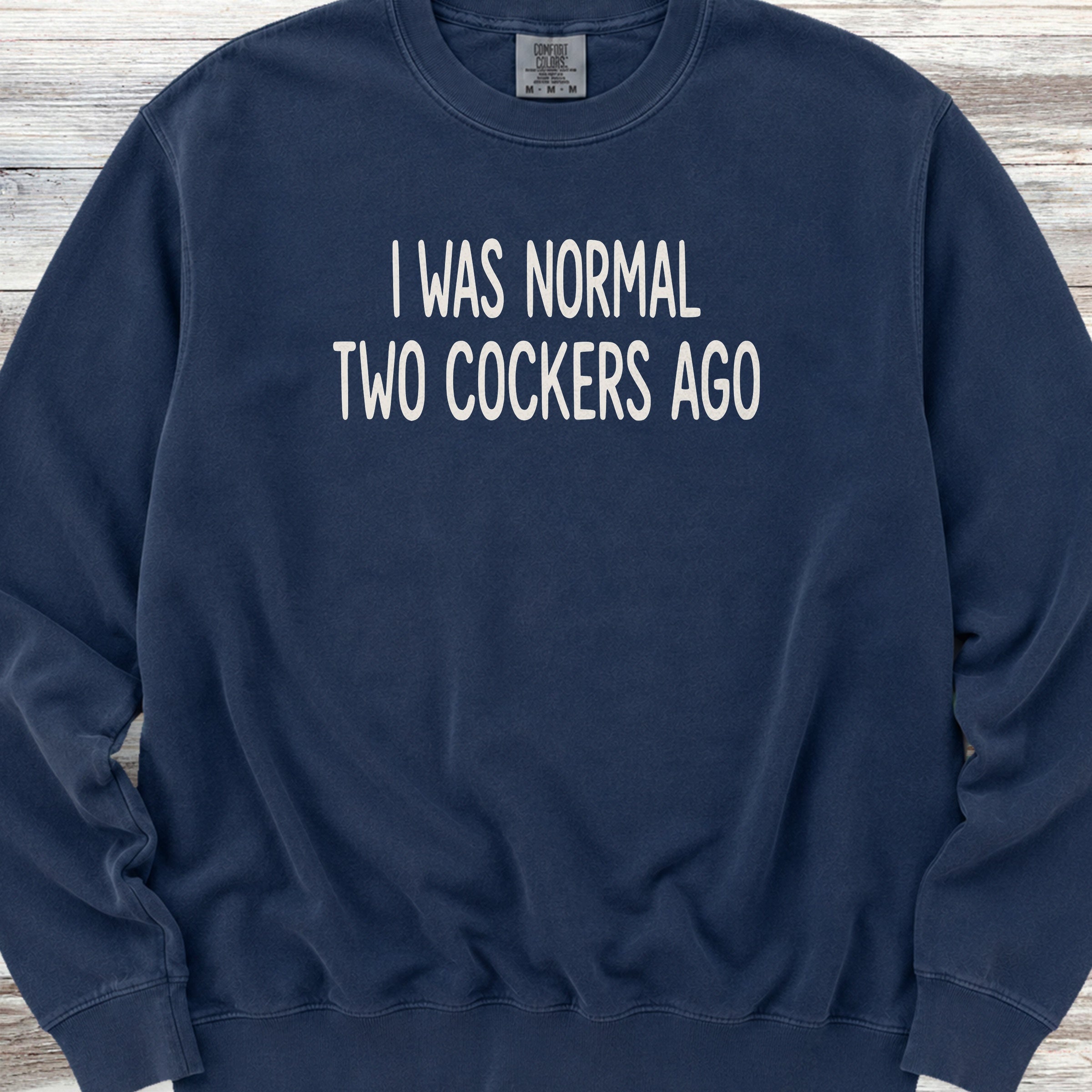 Cocker Spaniel Normal Sweatshirt - True Navy