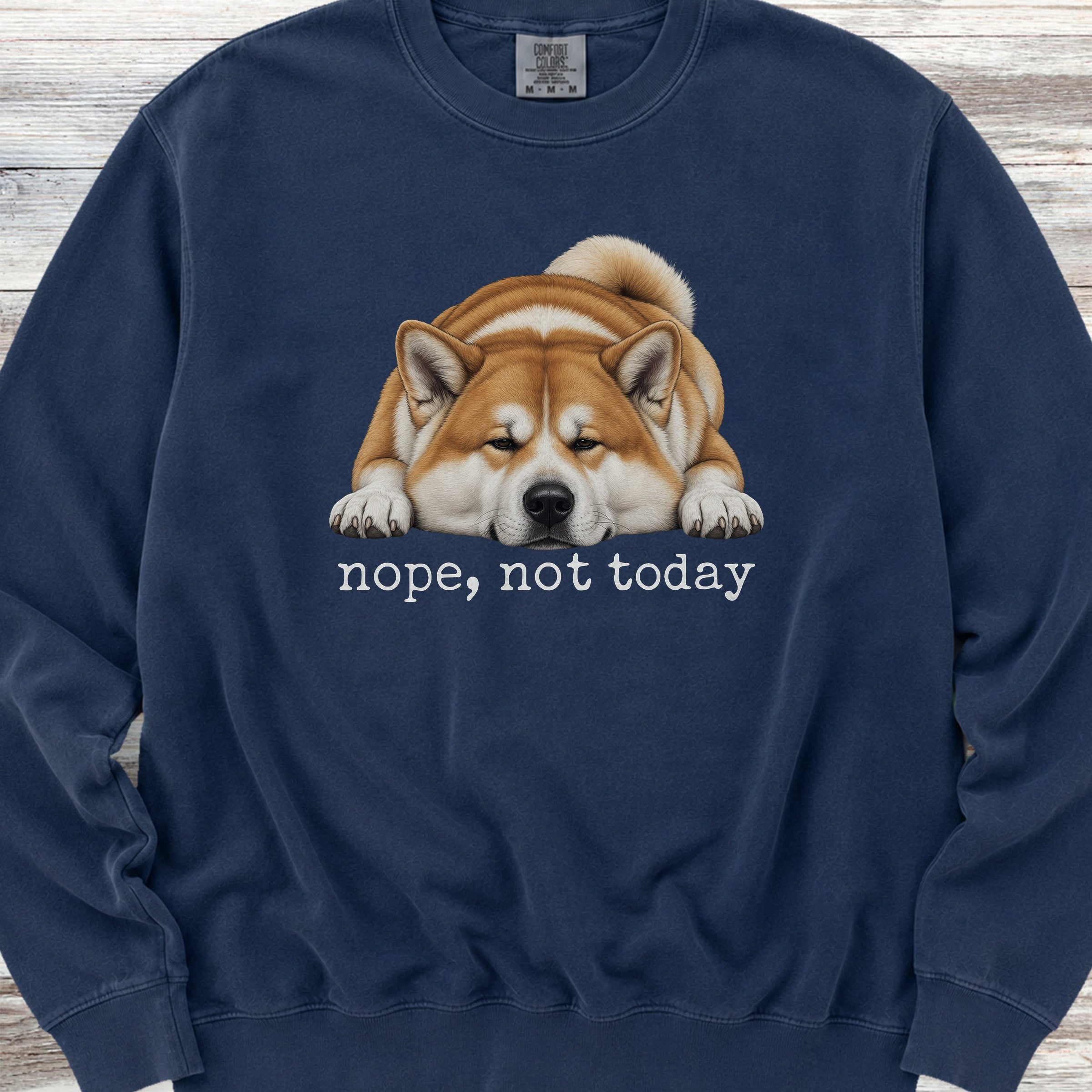 Akita Nope Sweatshirt - True Navy
