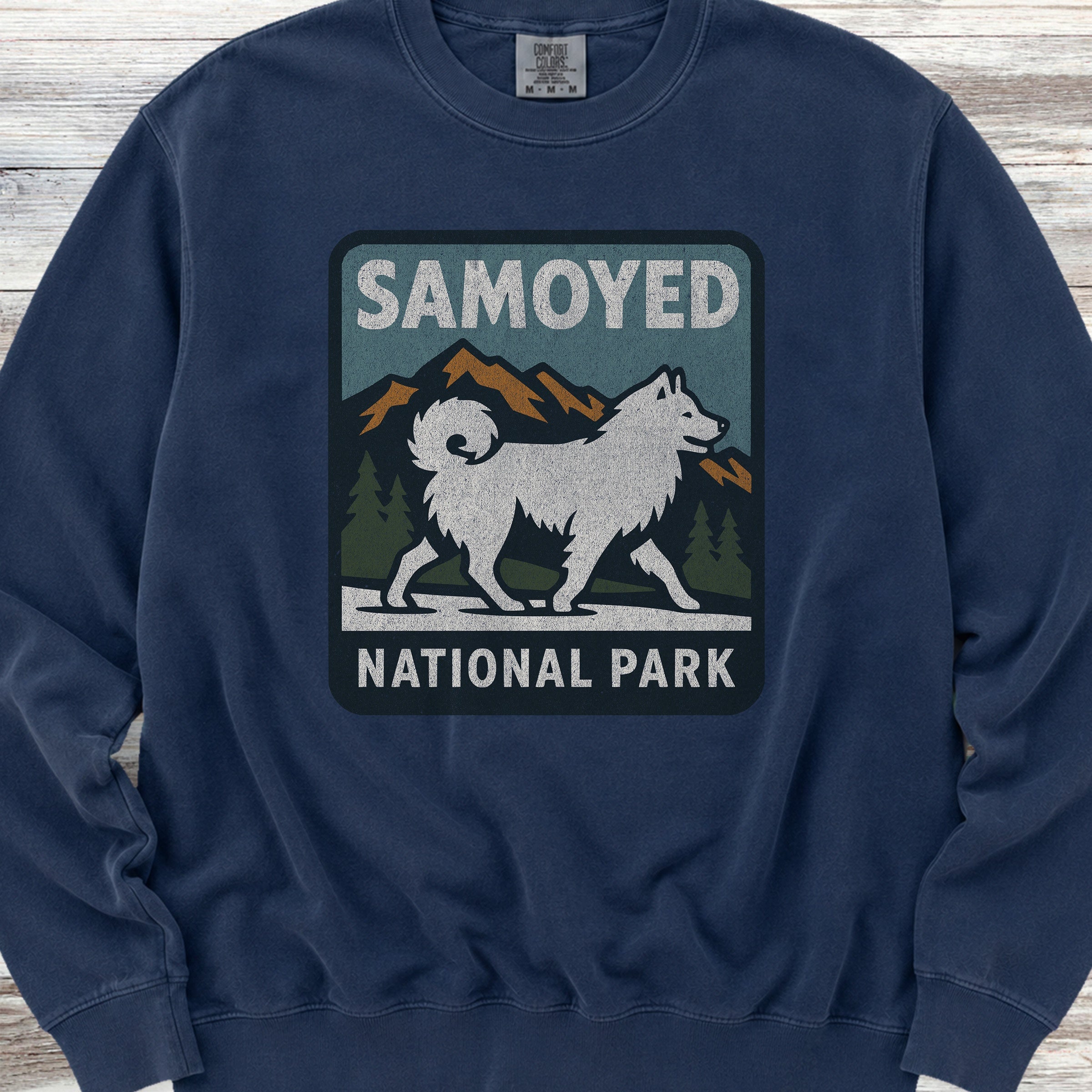 Samoyed National Park Sweatshirt - True Navy