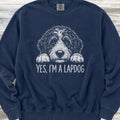 Bernedoodle Lapdog Sweatshirt - True Navy