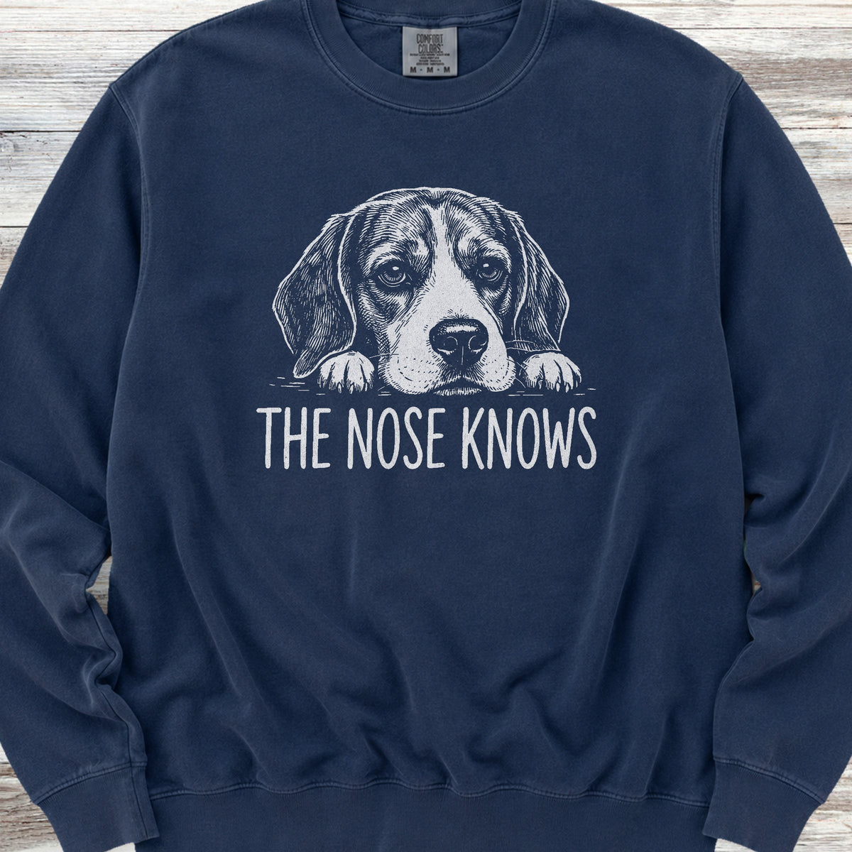 Beagle Nose Knows Sweatshirt - True Navy