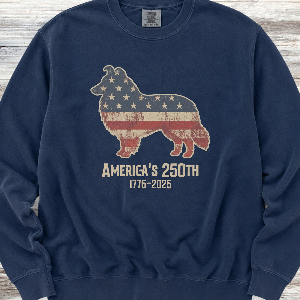 Shetland Sheepdog 250 Sweatshirt - True Navy
