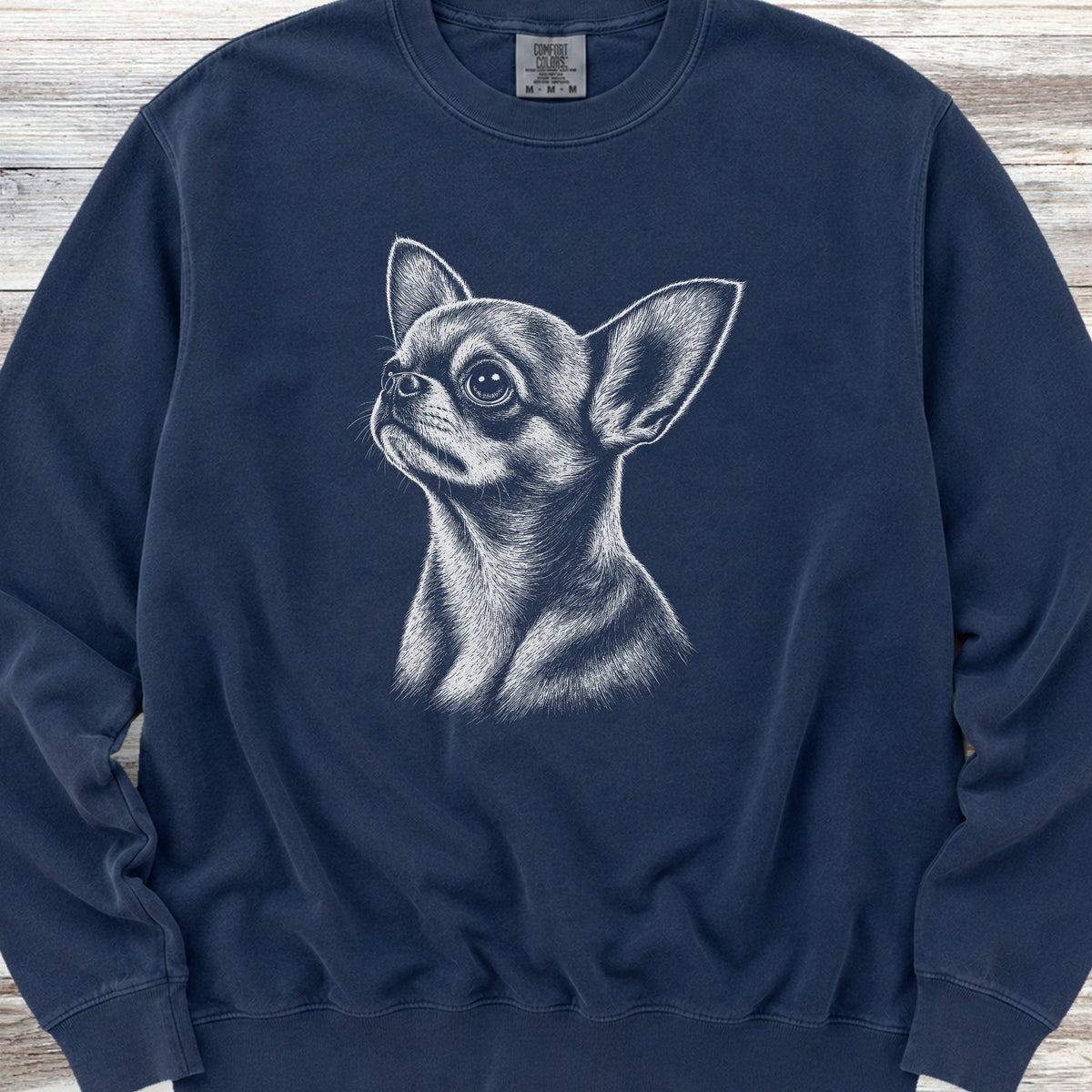 Chihuahua Loyalty Sweatshirt - True Navy