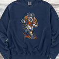 Australian Shepherd Football Sweatshirt - True Navy