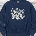 Australian Cattle Dog Groovy Heeler Mom Sweatshirt - True Navy