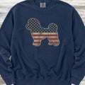 Bichon Frise Vintage USA Sweatshirt - True Navy