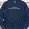 Rhodesian Ridgeback Help Sweatshirt - True Navy