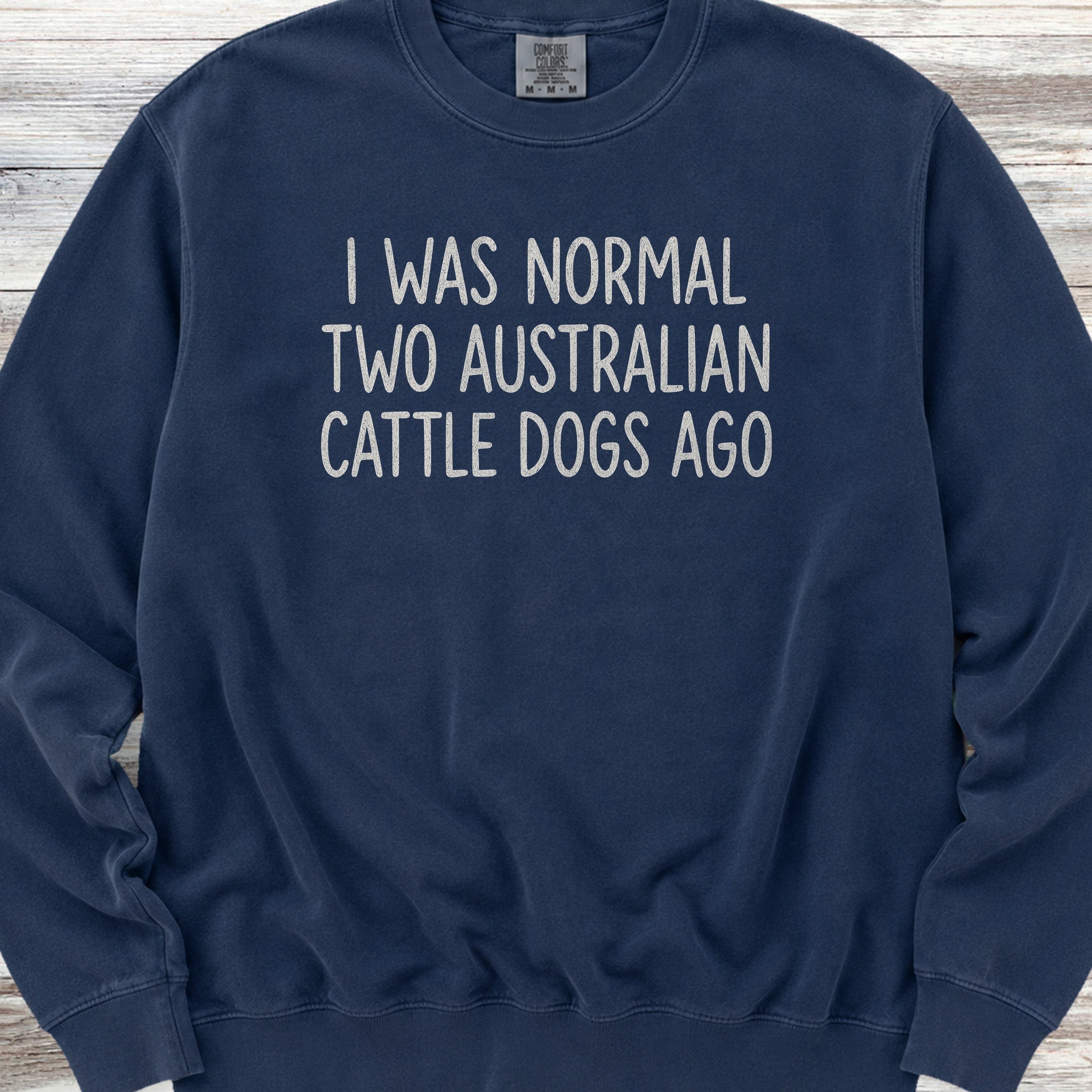 Australian Cattle Dog Normal Sweatshirt - True Navy
