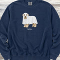 Soft Coated Wheaten Terrier Boo Sweatshirt - True Navy