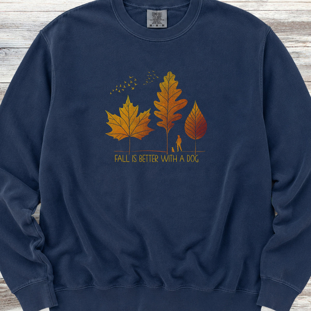 Fall Is Better Sweatshirt - True Navy