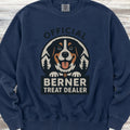 Bernese Mountain Dog Treat Dealer Sweatshirt - True Navy