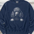 Hello Poodle Sweatshirt - True Navy