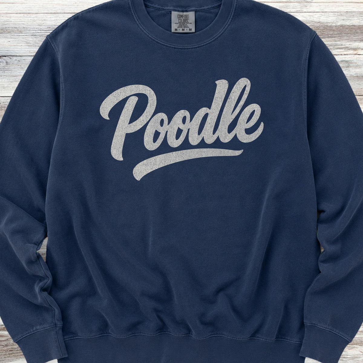 Poodle Team Sweatshirt - True Navy