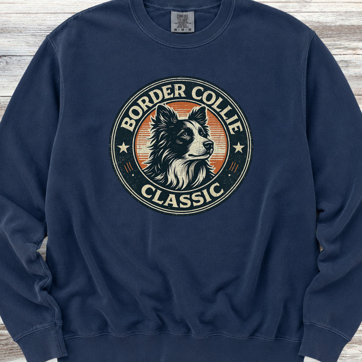 Border Collie Classic Sweatshirt - True Navy