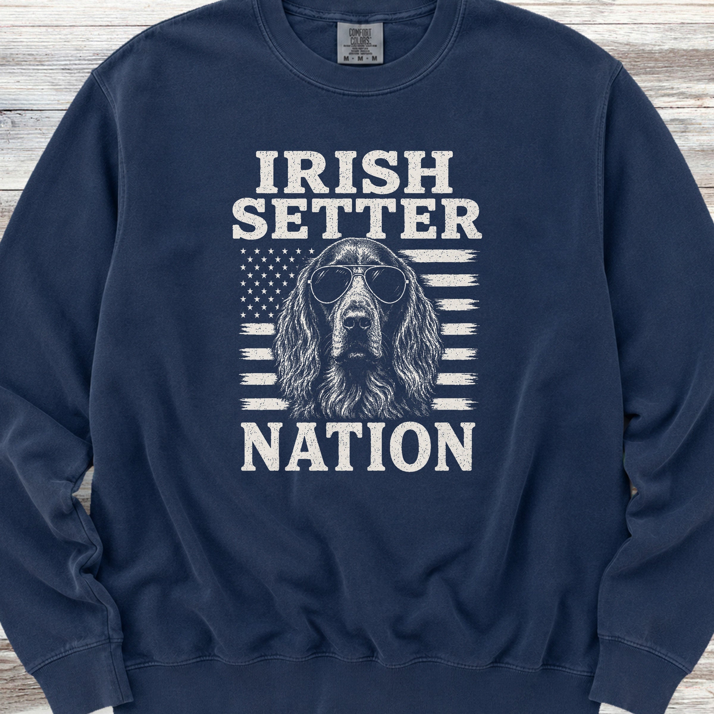 Irish Setter Nation Sweatshirt - True Navy