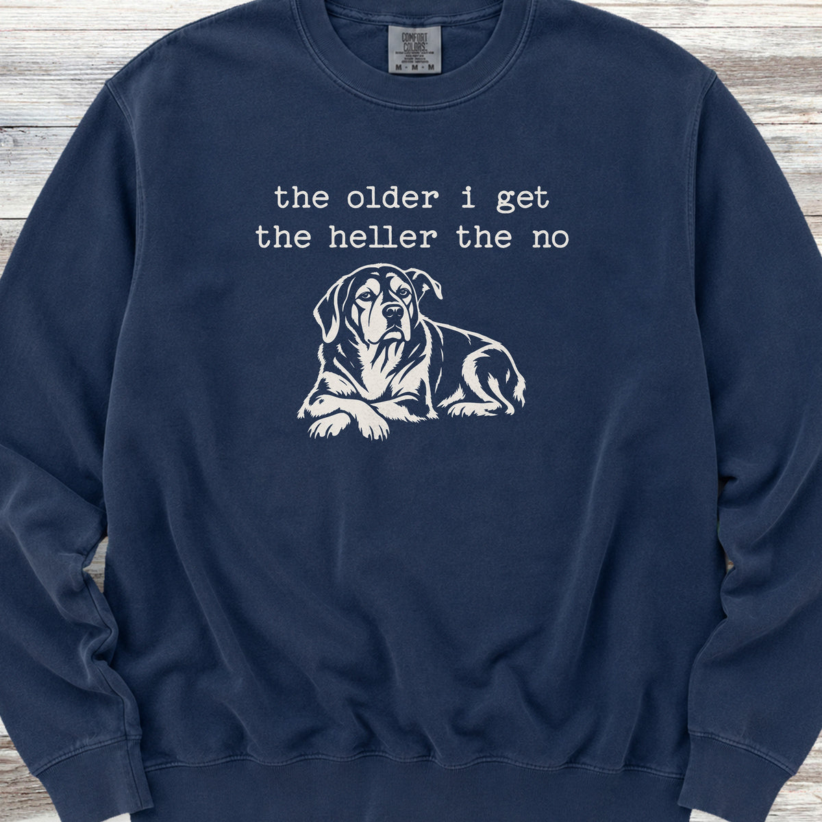 Hell No Sweatshirt - True Navy