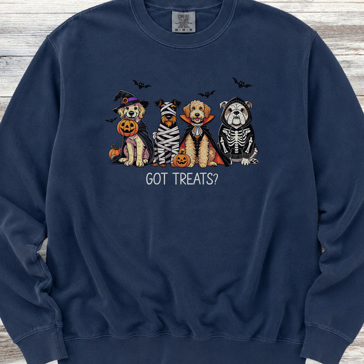 Halloween Got Treats Sweatshirt - True Navy